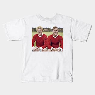 Denis Law & Bobby Charlton Kids T-Shirt